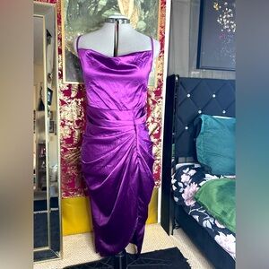 Elegant Purple Dress